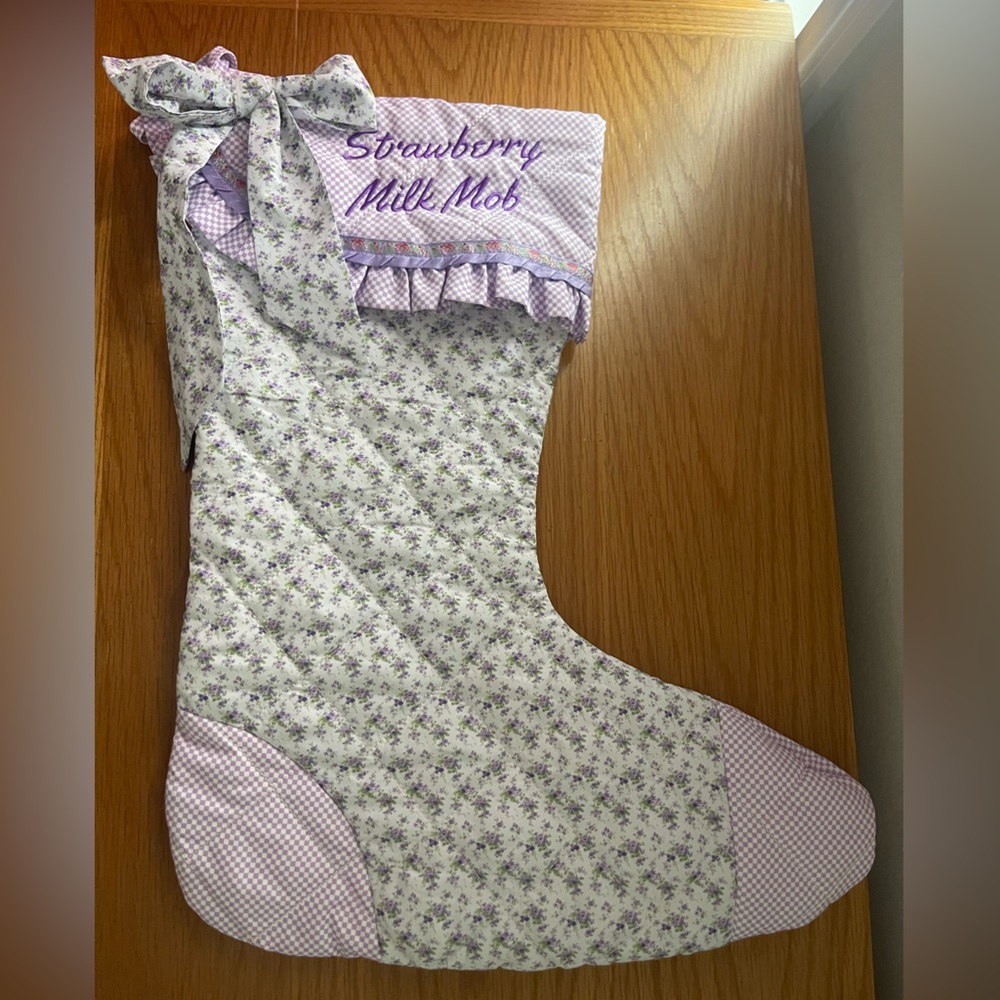 Strawberry Milk Mob Stocking 2025